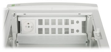 24-МОДУЛЬНЫЙ НАРУЖНЫЙ РАСПРЕДЕЛИТЕЛЬ ELEGANT-MEDIA-2X12/NT/W/EPN Электро-Пласт