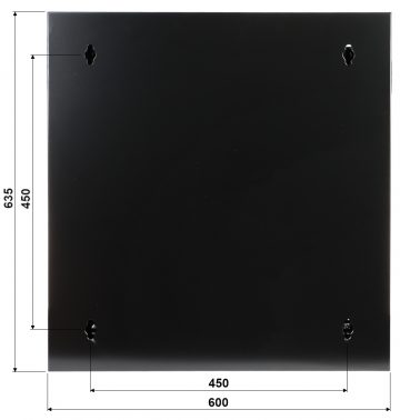 PIEKARINĀMS RACK SKAPIS AR DUBULTU SEKCIJU EPRADO-R19-12U/550/2S PIEKARINĀMS RACK SKAPIS AR DUBULTU SEKCIJU EPRADO-R19-12U/550/2S