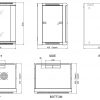 PIEKARINĀMS RACK SKAPĪTIS EPRADO-R19-18U/450 PIEKARINĀMS RACK SKAPĪTIS EPRADO-R19-18U/450