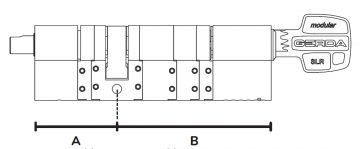Модульный цилиндровый замок GERDA-SLR/30613768/C Tedee GERDA