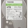 VDIGITĀLĀ VIDEOIERAKSTĪTĀJA DISKS HDD-HDWT840UZSVA 4TB 24/7 TOSHIBA