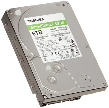 VDIGITĀLĀ VIDEOIERAKSTĪTĀJA DISKS HDD-HDWT860UZSVA 6TB 24/7 TOSHIBA