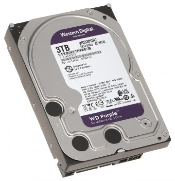 WESTERN DIGITAL VIDEO RECORDER DRIVE HDD-WD33PURZ 3TB 24/7