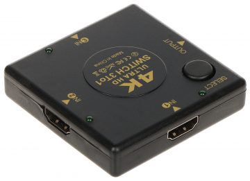 PĀRSLĒGŠANAS SLĒDZIS HDMI-SW-3/1-V1.4B