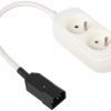 ADAPTER IEC320/2XGS ADAPTER IEC320/2XGS