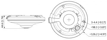 IP KAMERA IPC-EW5541-AS - 5 Mpx 1.4 mm - Fish Eye DAHUA IP KAMERA IPC-EW5541-AS - 5 Mpx 1.4 mm - Fish Eye DAHUA