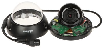 IP PRETVANDĀLISMA KAMERA IPC-HDBW2541E-S-0280B-BLACK WizSense - 5&nbsp;Mpx 2.8&nbsp;mm DAHUA