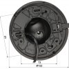 IP KAMERA IPC-HDW2549TM-S-IL-0280B-BLACK WizSense - 5&nbsp;Mpx 2.8&nbsp;mm DAHUA