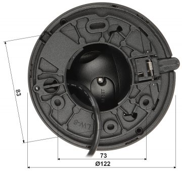 IP KAMERA IPC-HDW5541TM-ASE-0280B-S3-BLACK WizMind S – 5 Mpx 2.8 mm DAHUA