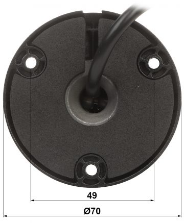 IP KAMERA IPC-HFW3541E-AS-0280B-S2-BLACK WizSense - 5&nbsp;Mpx 2.8&nbsp;mm DAHUA