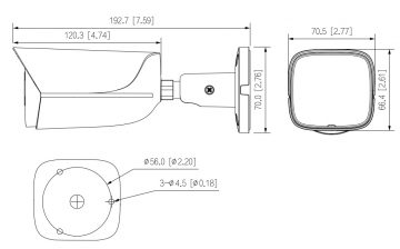 IP KAMEROS IPC-HFW3842E-AS-0280B WizSense – 8,3 Mpx, 4K UHD 2,8 mm DAHUA