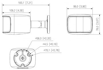 IP KAMERA IPC-PFW3849S-A180-E2-AS-PV-0280B PANORĀMA TiOC Full-Color – 7.6 Mpx 2 X 2.8 mm DAHUA