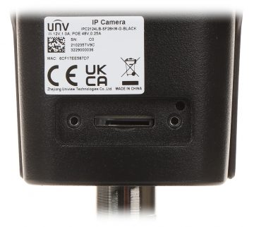 IP KAMERA IPC2124LB-SF28KM-G-BLACK - 3.7 Mpx 2.8 mm UNIVIEW