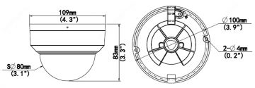 UNIVIEW IP PRETVANDĀLISMA KAMERA IPC322LB-ADF28K-H