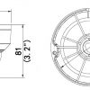 IP PRETVANDĀLISMA KAMERA IPC324LE-DSF40K-G - 4 Mpx 4 mm UNIVIEW