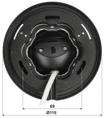 IP KAMERA IPC3612LE-ADF28KMC-WL-BLACK ColorHunter - 1080p 2.8 mm UNIVIEW