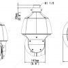 ĀRĒJĀ ĀTRAS ROTĀCIJAS IP KAMERA IPC6612SR-X25-VG - 1080p 5 ... 125 mm UNIVIEW