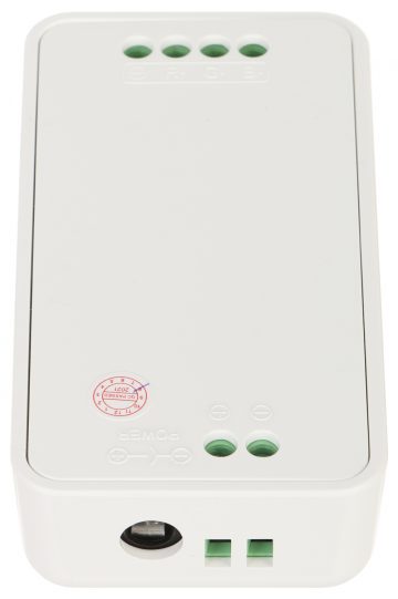 LED APGAISMOJUMA VADĪBAS IERĪCE AR TĀLVADĪBAS PULTI LED-RGB-WC/RF 2.4 GHz, RGB 12 ... 24 V DC MiBOXER / Mi-Light