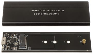 CIETĀ DISKA KORPUSS MCE-582 SSD M.2 SATA MACLEAN CIETĀ DISKA KORPUSS MCE-582 SSD M.2 SATA MACLEAN