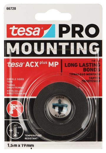 Двусторонняя монтажная лента MOUNTING-PRO/ACX/1.5X19 TESA
