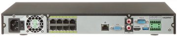 DAHUA IP võrgu videosalvesti Videosalvesti NVR5208-8P-EI 8 KANALAT, 8 PoE WizSense