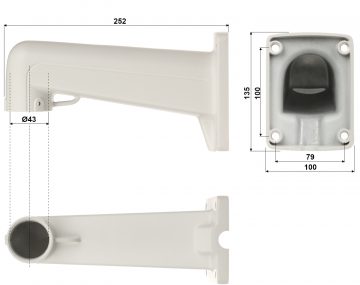 ĀRĒJĀ ĀTRAS ROTĀCIJAS IP KAMERA OMEGA-50P36-24 – 5 Mpx 4.6 … 165 mm