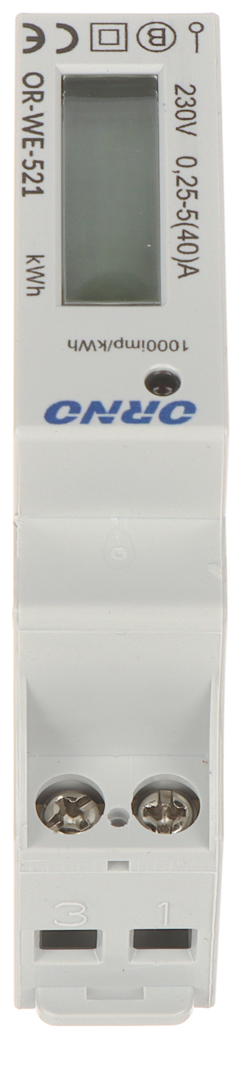 Счетчик электроэнергии OR-WE-521 однофазный ORNO