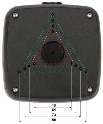 КРОНШТЕЙН ДЛЯ КАМЕРЫ PFA122-B DAHUA КРОНШТЕЙН ДЛЯ КАМЕРЫ PFA122-B DAHUA
