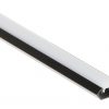 PROFILS AR LED LENTU AIZSEGU PR-LED/CB/2M STŪRA MELNS