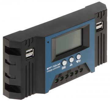 SAULES UZLĀDES KONTROLIERIS SCC-40A-MPPT-LCD-S2