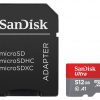 ATMIŅAS KARTE SD-MICRO-10/512-SANDISK microSD UHS-I, SDXC 512 GB SANDISK