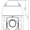 ĀRĒJĀ ĀTRAS ROTĀCIJAS IP KAMERA SD49225XA-HNR - 1080p 4.8 ... 120 mm DAHUA