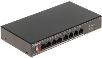 SWITCH POE SF1008LP 8-PORTU, 4 PoE DAHUASWITCH POE SF1008LP 8-PORTU, 4 PoE DAHUA