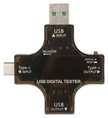 DAUDZFUNKCIJU TESTERIS USB SP-UT01 Spacetronik