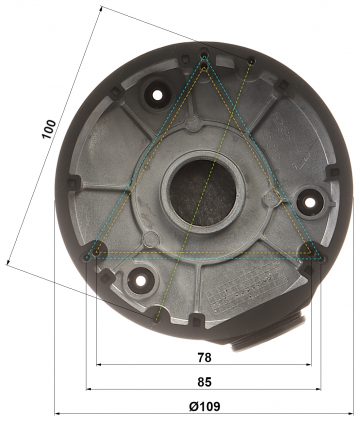 KAMERAS KRONŠTEINS TR-JB03-G-IN-BLACK UNIVIEW