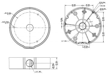 KAMERAS KRONŠTEINS TR-JB04-C-IN UNIVIEW
