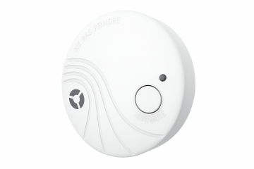 AX PRO DS-PDSMK-S-WE bezvadu dūmu ugunsdrošības detektors iebūvēta sirēna wireless HikVision signalizacija AX PRO DS-PDSMK-S-WE bezvadu dūmu ugunsdrošības detektors iebūvēta sirēna wireless HikVision signalizacija