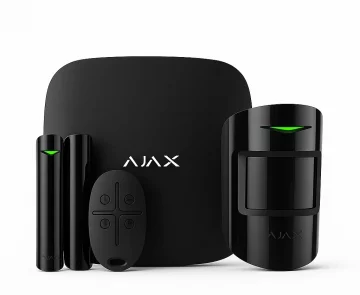 ALARM SECURITY STARTERKIT/BLACK 38169 AJAX (sisaldub HUBi valges mitteoriginaalses karbis)