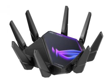 Wireless Router|ASUS|Wireless Router|16000 Mbps|Mesh|Wi-Fi 6|Wi-Fi 6e|USB 2.0|USB 3.2|4×10/100/1000M|1×2.5GbE|LAN  WAN ports 2|Number of antennas 12|GT-AXE16000
