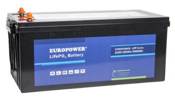 AKUMULATORS 12.8V/200AH/LIFEPO4-EP EUROPOWER