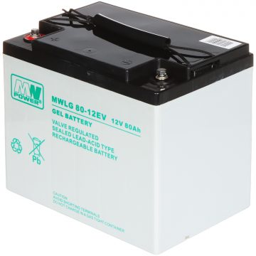 AKUMULATORS 12V/80AH-MWLG MW Power