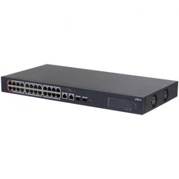 NET SWITCH 24P 10/100M POE/CS4226-24ET-375 DAHUA NET SWITCH 24P 10/100M POE/CS4226-24ET-375 DAHUA