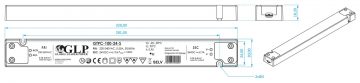 SLĒGIERĪCES ADAPTERIS TĪKLA BAROŠANAS BLOKS 24V/4.17A-GTPCS