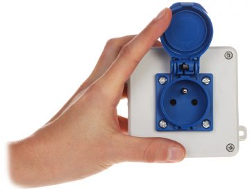 ERALDI PISKAST KOOS JAOTUSKASTIGA 2K/98X98/GN-230/EPN 250 V AC 16 A IP54 Elektro-Plast