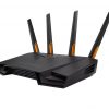 Wireless Router|ASUS|Wireless Router|4200 Mbps|Mesh|Wi-Fi 5|Wi-Fi 6|IEEE 802.11n|USB 3.2|1 WAN|4x10/100/1000M|Number of antennas 4|TUFGAMINGAX4200