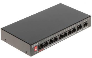 Switch DAHUA PFS3010-8ET-96-V2 Desktop/pedestal PoE ports 8 96 Watts DH-PFS3010-8ET-96-V2