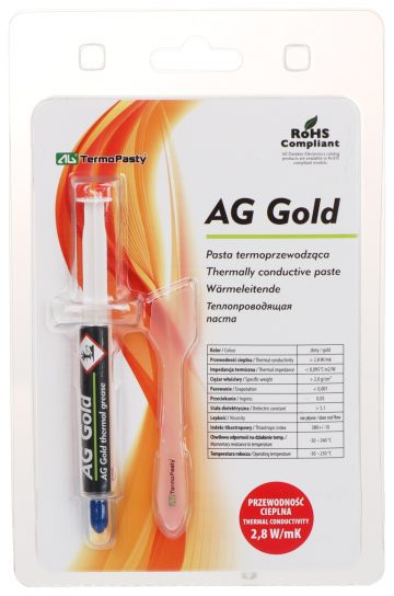 SILTUMU VADOŠA PASTA AG-GOLD/3G 3 g AG TERMOPASTY