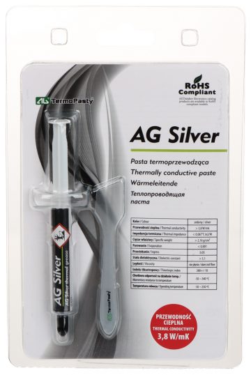 SILTUMU VADOŠA PASTA AG-SILVER/3G 3 g AG TERMOPASTY