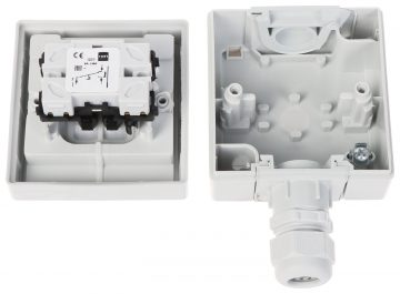 DIVU TAUSTIŅU SLĒDZIS AQUANT-LS1/S/EPN 250&nbsp;V 10&nbsp;A Elektro-Plast