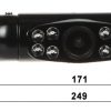 AHD MOBILĀ KAMERA ATE-CAM-AHD918-PL03 - 1080p 1.7 mm AUTONE